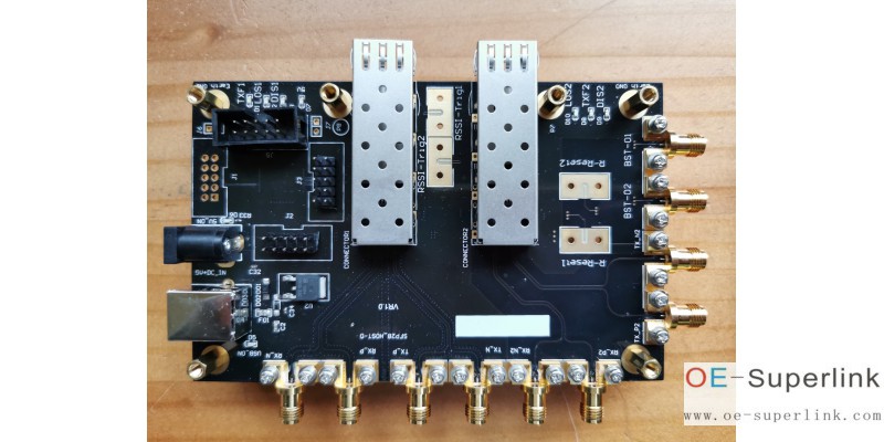 28G SFP28雙模塊測試板