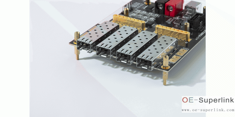 SFP28&56四模塊測試板